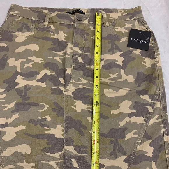 ๐๐๐ NWT BACCINI WOMENS CAMO SKIRT SIZE 10 ๐๐๐ - Picture 4 of 6